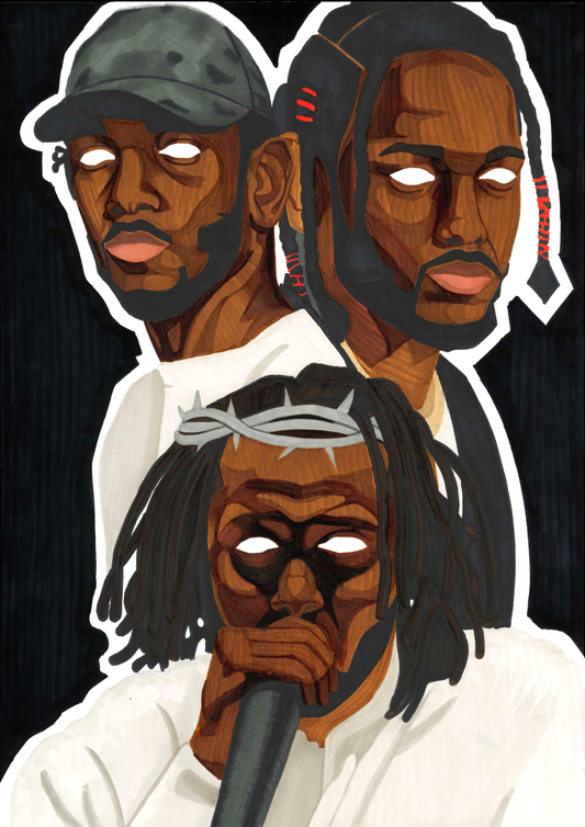 Kendrick Lamar "Trinity" print