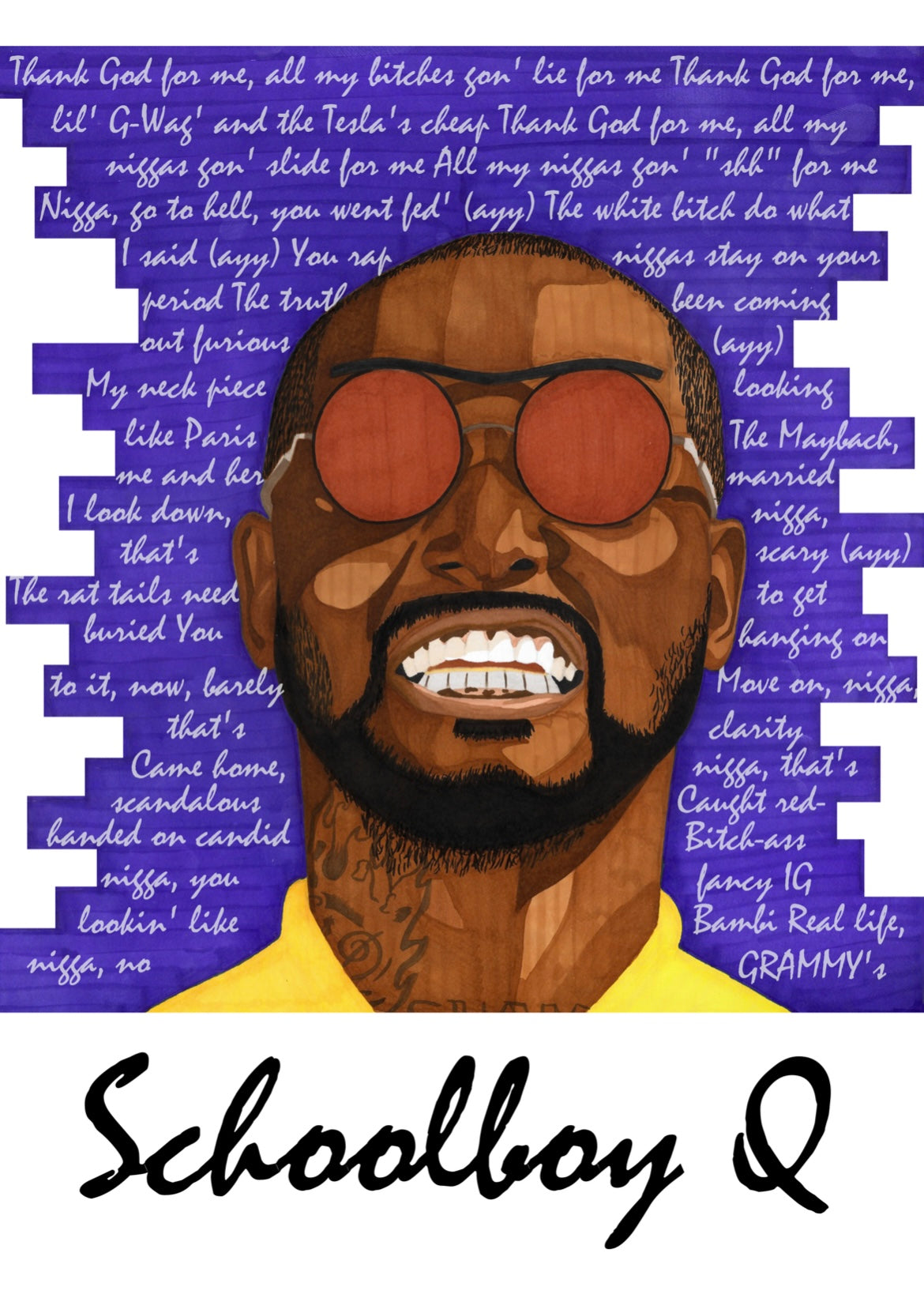 Schoolboy Q lyric edition